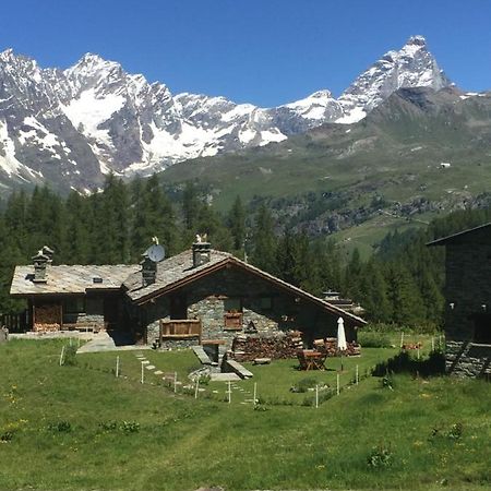 Chalet Gorret Cheneil Valtournenche Exterior foto