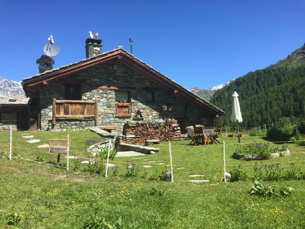 Chalet Gorret Cheneil Valtournenche Exterior foto